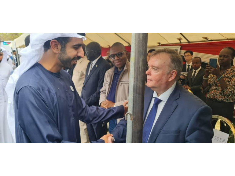 On the visit of the Ambassador Vladlen Semivolos to the Gorom Refugee Camp