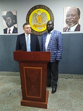 On the meeting of Russian Ambassador to Uganda and South Sudan H.E. Vladlen Semivolos with Rt. Hon. Oyet Nathaniel, First Deputy Speaker of the Transitional National Legislative Assembly of South Sudan
