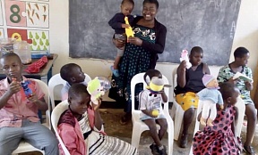 On June 6, 2020, members of the Association of Russian-speaking Women in Uganda «Rosinka» visited a charity based in Kampala, Uganda – «Friends of People with Disabilities»