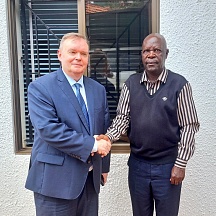 On the meeting between Ambassador Vladlen Semivolos  and the Executive Director of Uganda Media Centre
