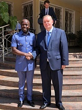 On the meeting between Russian Ambassador and Minister of State for Sports of Uganda On the meeting between Russian Ambassador and Minister of State for Sports of Uganda