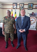 On the meeting of Russian Ambassador to Uganda H.E. Vladlen Semivolos with Gen. Wilson Mbadi, Chief of Defence Forces of the Republic of Uganda