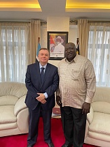 On the meeting between Russian Ambassador  and Minister of State for Foreign Affairs of Uganda