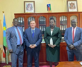 On the meeting between Russian Ambassador and Speaker of the Council of States of South Sudan