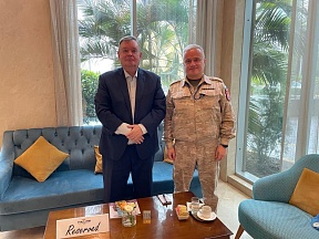 On the meeting between Russian Ambassador and Senior National Officer of the Russian Armed Forces for UNMISS and UNISFA