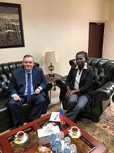 On the meeting between Russian Ambassador and Head of the Foreign Training Unit under the Directorate of Human Resource Development of the Uganda Police Force