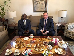 On the meeting between Russian Ambassador and Minister of State for Sports of the Republic of Uganda