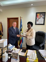 On the meeting between Russian Ambassador and Minister of Energy and Mineral Development of Uganda