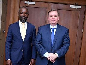 On January 12, H.E. Vladlen Semivolos, Ambassador of the Russian Federation to Uganda met with Government Chief Whip of Uganda Hon. Thomas Tayebwa