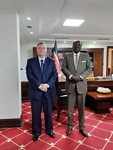 On the meeting between Russian Ambassador and Minister of Presidential Affairs of the Republic of South Sudan