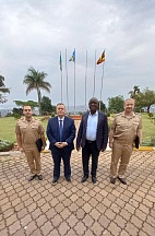 On the meeting with Minister of Defence and Veteran Affairs of Uganda On the meeting with Minister of Defence and Veteran Affairs of Uganda