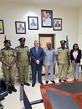 On the meeting between Russian Ambassador  and Permanent Secretary and Director Human Resource Department of the Ministry of Internal Affairs of the Republic of Uganda