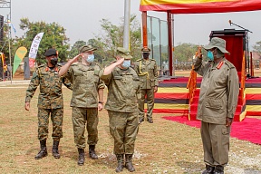 On the participation of Military and Air Attaché of Russia to Uganda Col. A.Grivoriev and his Assistant Maj. Evgenii Shmelev in the 41th Tarehe Sita Celebrations