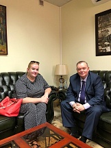 On the meeting of the Russian Ambassador in Uganda with the leader of the Coordinating Council of Russian Compatriots 