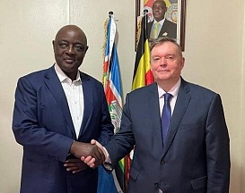 On the meeting between Russian Ambassador  and Minister of Defence and Veteran Affairs of Uganda