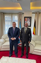 On the exchange of congratulatory messages on the occasion of 60th anniversary of the establishment of the Russian-Ugandan relations