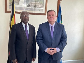 On the meeting with Minister of Tourism, Wildlife and Antiquities of Uganda On the meeting with Minister of Tourism, Wildlife and Antiquities of Uganda