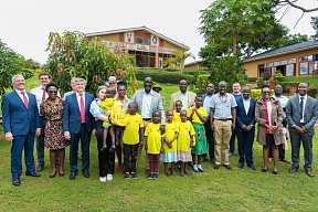 On December 23, 2019, a ceremony of handover of a Russian-made mobile school for 40 schoolchildren to the Government of the Republic of Uganda was held in Kampala