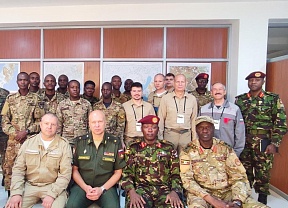 UPDF Receives Topographic Mapping Equipment From Russia