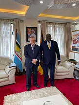 On the meeting between Ambassador Vladlen Semivolos and Minister of State for Foreign Affairs of Uganda Henry Okello Oryem