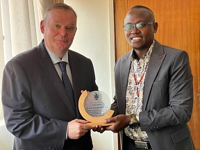 On the meeting between Russian Ambassador  and Jinja City Mayor