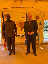 On the meeting of Russian Ambassador to Uganda H.E.Vladlen Semivolos with Secretary General of the National Resistance Movement Rt. Hon. Richard Todwong