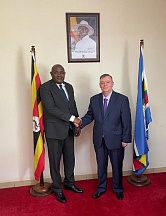 On the meeting between Russian Ambassador and Minister for ICT and National Guidance of Uganda