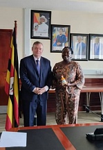On the meeting between Ambassador Vladlen Semivolos and Minister of Energy and Mineral Development of Uganda