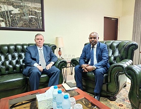 On the meeting between Russian Ambassador  and Associate professor of Kabale University