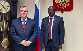 On the meeting between Ambassador Vladlen Semivolos and Ambassador of South Sudan to Uganda