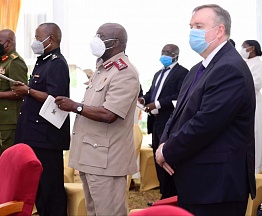 On December 10, H.E. Vladlen Semivolos, Ambassador Extraordinary and Plenipotentiary of the Russian Federation to the Republic of Uganda, participated in the National Thanksgiving Service held by H.E. Yoweri Museveni, President of the Republic of Uganda 
