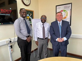 On the meeting between Russian Ambassador to Uganda H.E. Vladlen Semivolos and CEO of Vision Group Don Wanyama and the editorial team