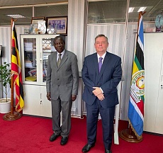 On the meeting between Russian Ambassador and Minister of Finance, Planning and Economic Development of Uganda