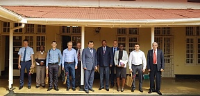 The delegation led by head of the Working Group for Cooperation in the Mineral Sector of the Russian-Ugandan Intergovernmental Commission on Economic, Scientific and Technical Cooperation Andrey Rashin visited Uganda