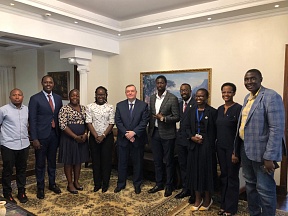 On the meeting between Russian Ambassador and representatives of Uganda Organizing Committee of the World Youth Festival