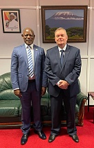 On the meeting between Russian Ambassador  and Vice-Chancellor of Makerere University