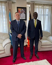 On the meeting between Russian Ambassador  and Acting Minister of Foreign Affairs of Uganda