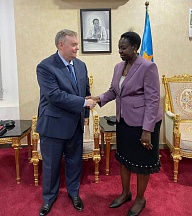 On the meeting between Russian Ambassador and Speaker of the Transitional National Legislative Assembly of South Sudan