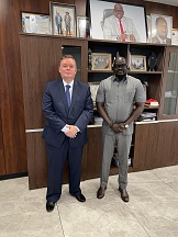 On the meeting between Russian Ambassador and Managing Director of Nile Petroleum Corporation