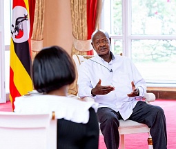 On the announcement of the interview of His Excellency Yoweri Kaguta Museveni, the President of the Republic of Uganda, to Russia Today TV channel