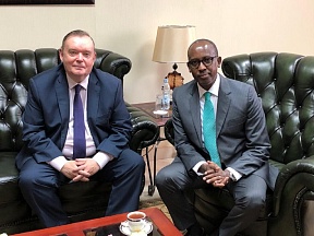 On the meeting between Russian Ambassador and Chairperson of the Presidential Advisory Committee on Exports and Industrial Development of Uganda