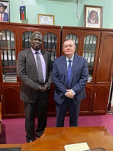 On the meeting between Russian Ambassador and Speaker of the Council of States of the Republic of South Sudan