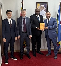 О встрече Временного поверенного в делах России в Уганде с Министром ИКТ и национального управления Уганды