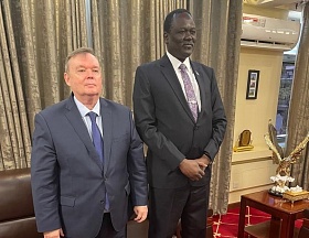 On the meeting between Russian Ambassador and Minister of Foreign Affairs and International Cooperation of the Republic of South Sudan.