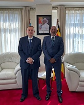 On the meeting between Ambassador Vladlen Semivolos and Minister of Foreign Affairs of Uganda
