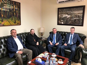 О встрече Посла России с делегацией Патриаршего экзархата Африки О встрече Посла России с делегацией Патриаршего экзархата Африки