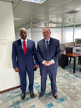 On the meeting between Ambassador Vladlen Semivolos and Chairman of the African Global Security Foundation